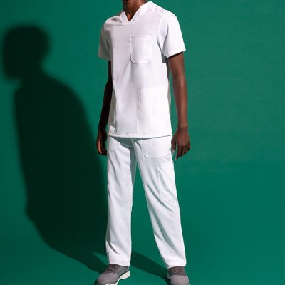 Best selling white regular men’s scrub (5)