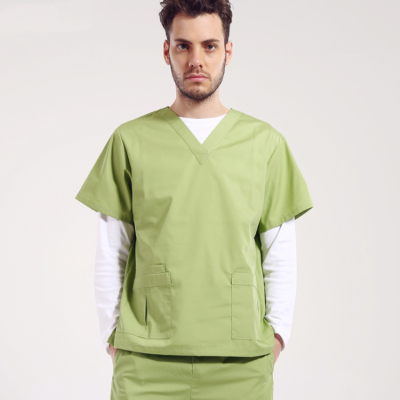 Green hospital for men’s scrub (3)