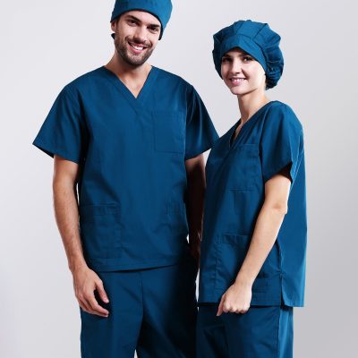 Wholesale women’s and men’s scrubs set (3)