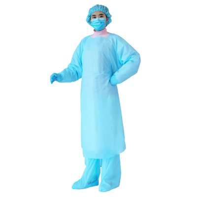 Blue medical PPE protective clothing (2)