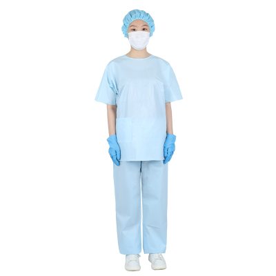 Comfortable and breathable isolation gown (3)
