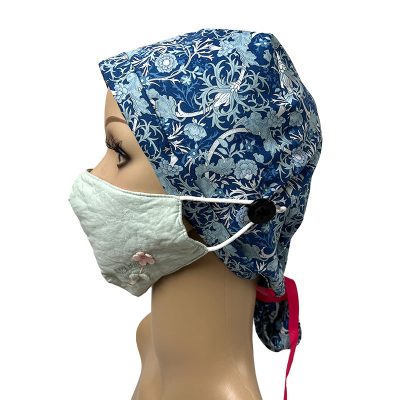 Private custom beautiful pattern surgical cap (2)